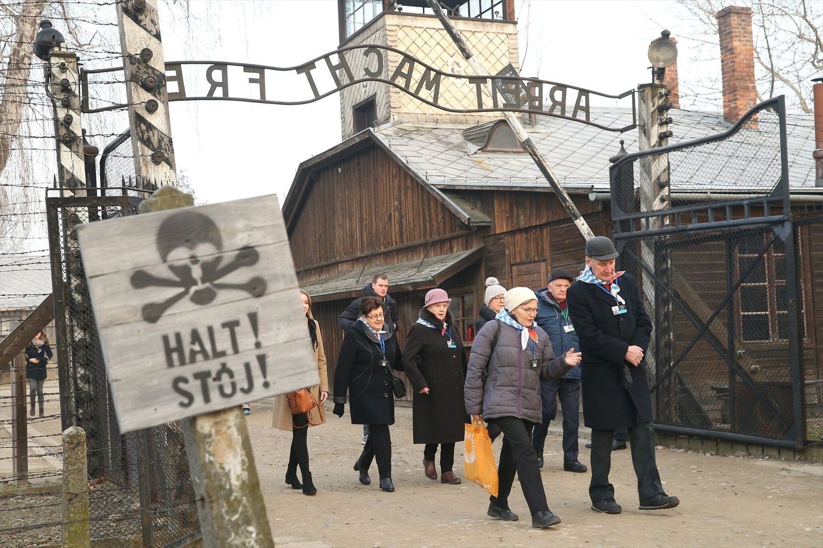 Los Reyes acuden en Polonia al 80 aniversario de la liberación de Auschwitz
