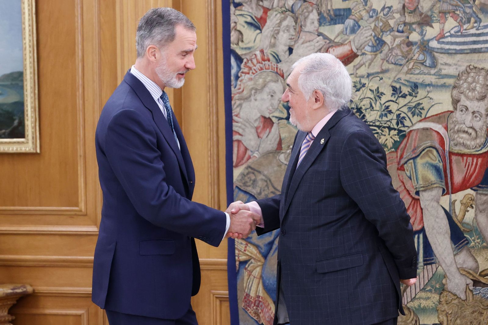 El Rey recibe en Zarzuela al nuevo presidente del Tribunal Constitucional