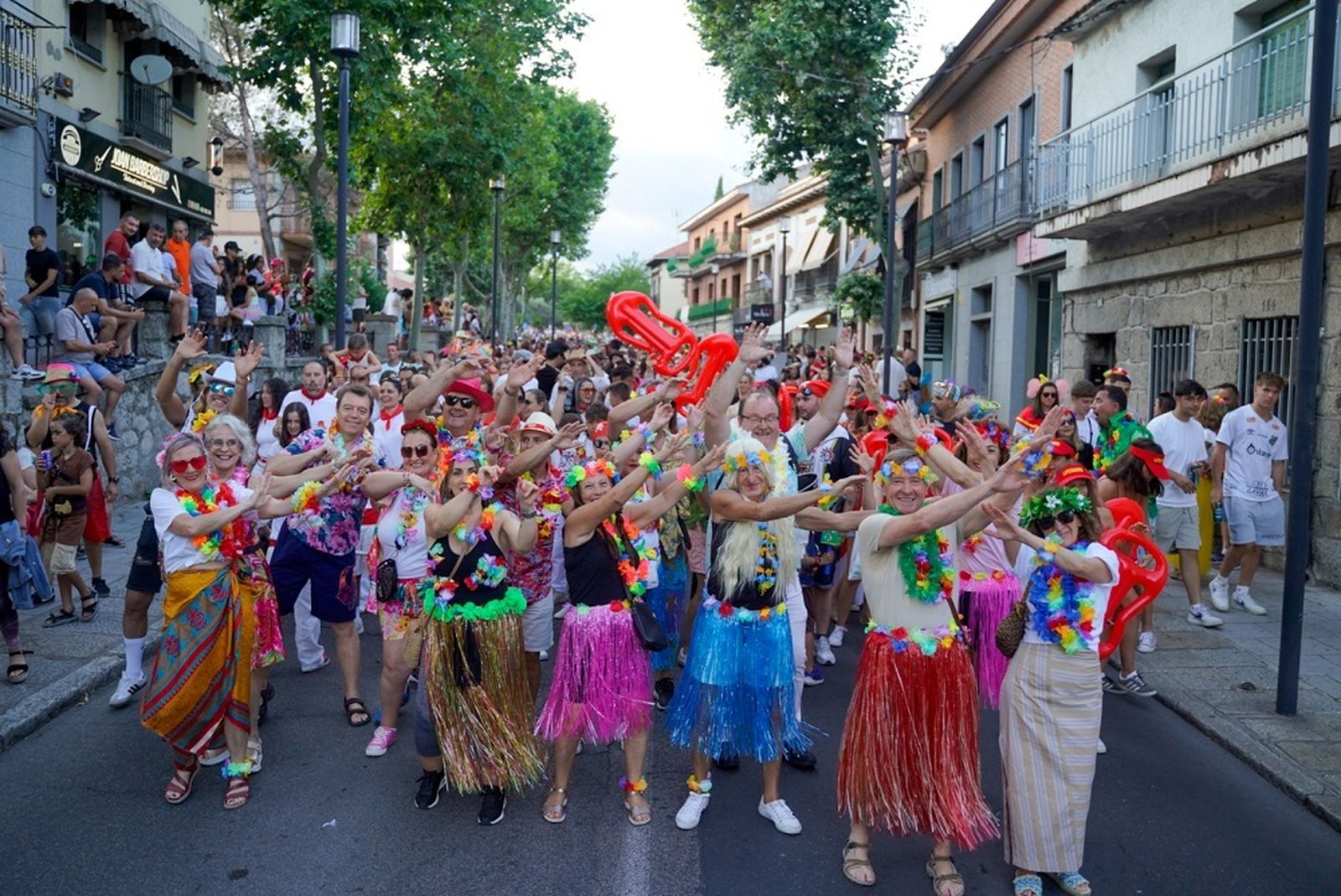 Celebración del carnaval de verano en Colmenar Viejo