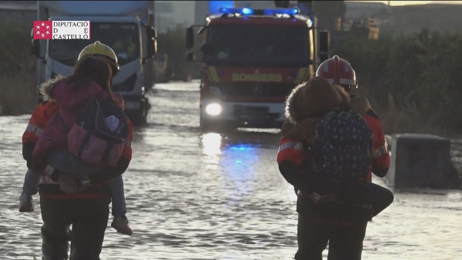 El temporal causa un muerto en Zaragoza y diversos rescates por inundaciones en la zona de Levante