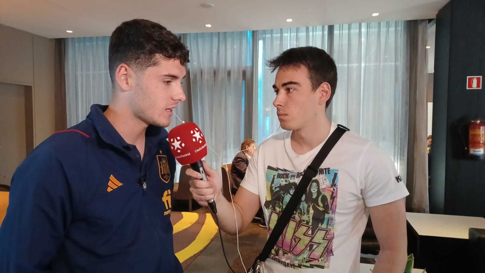 Sergio Camello: "Jugar con Griezmann y Morata en el Atleti me suena a fantasía"
