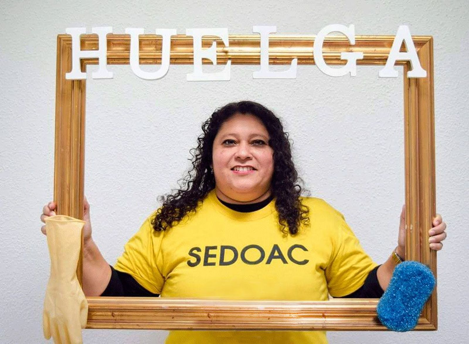 Empleadas del hogar en huelga