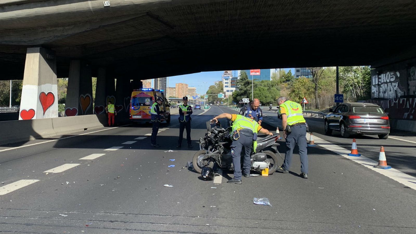 Accidente de moto