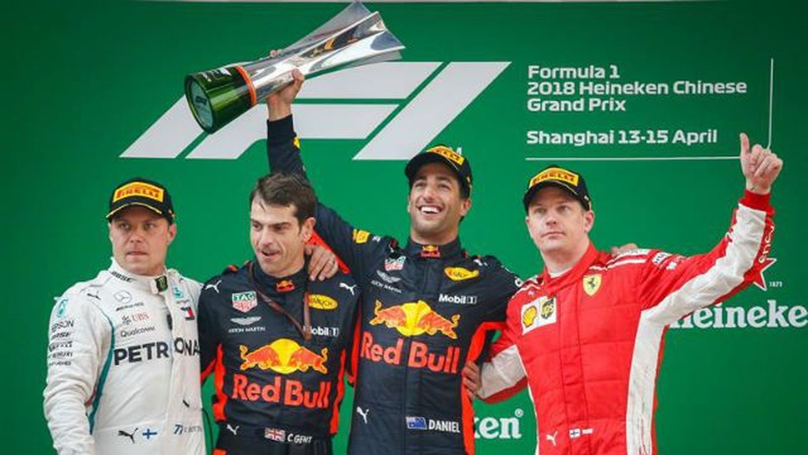 GP China: Victoria de Ricciardo con Alonso 7º y Sainz 9