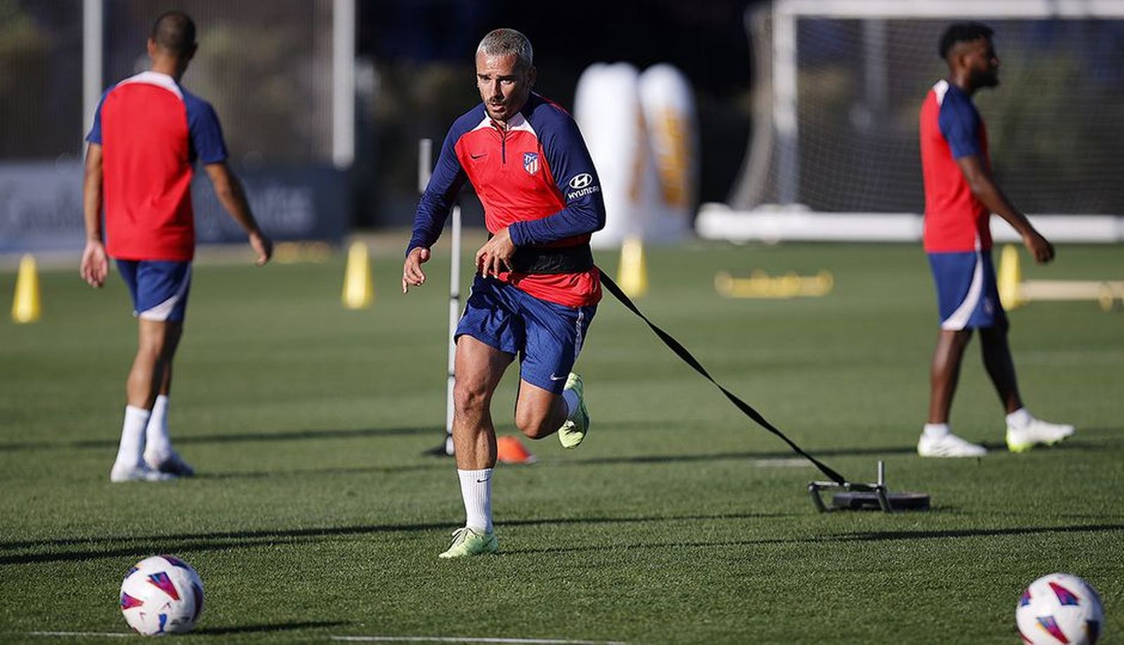 El Atlético de Madrid se machaca en la pretemporada