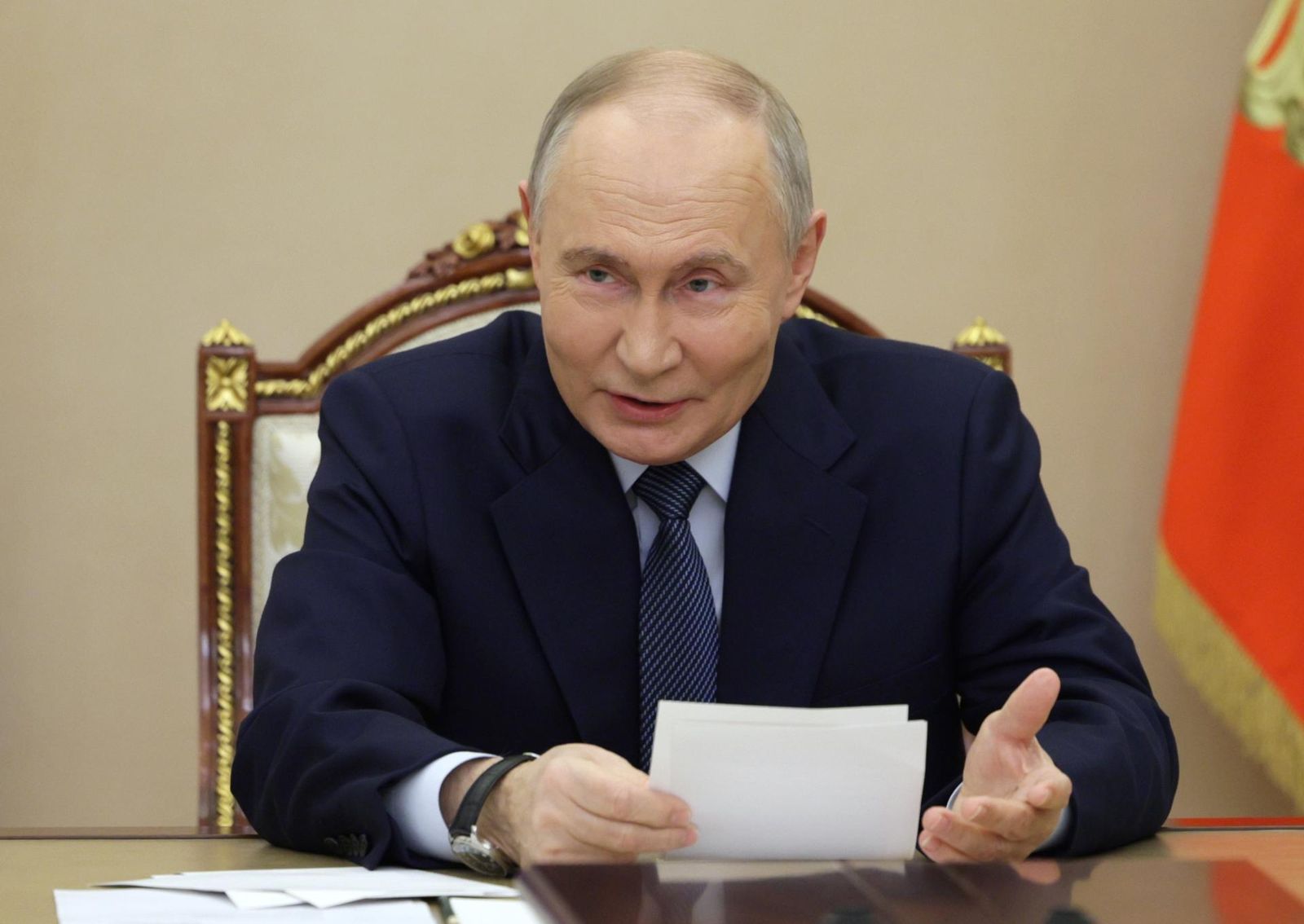 El presidente ruso, Vladímir Putin