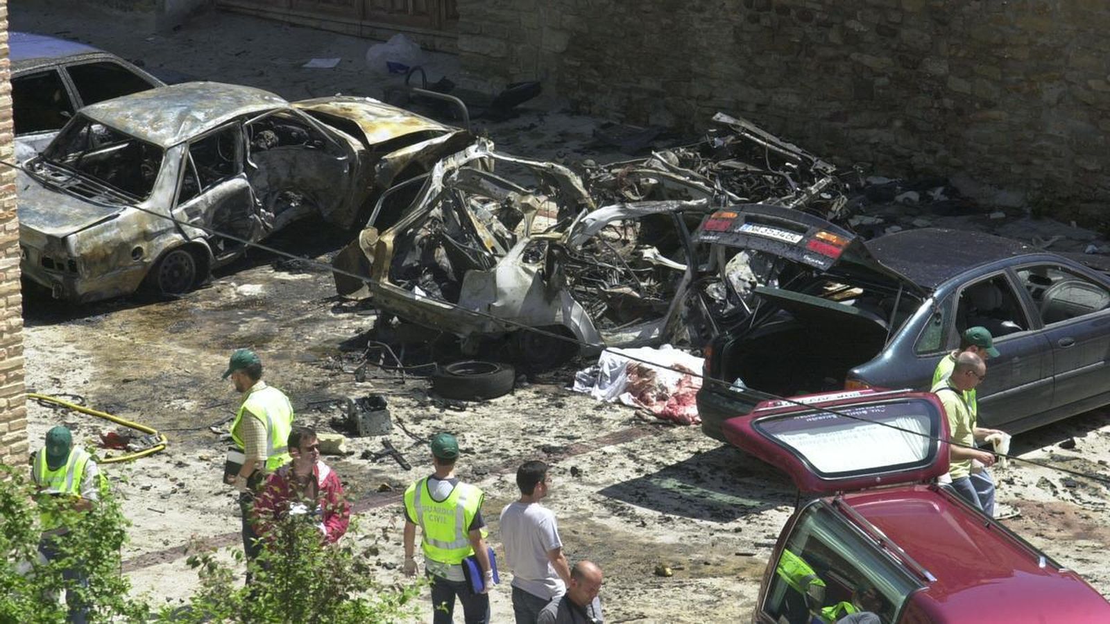 Varios exjefes de la organización terrorista ETA han sido señalados por la Policía Nacional por el atentado en 2003 en Sangüesa