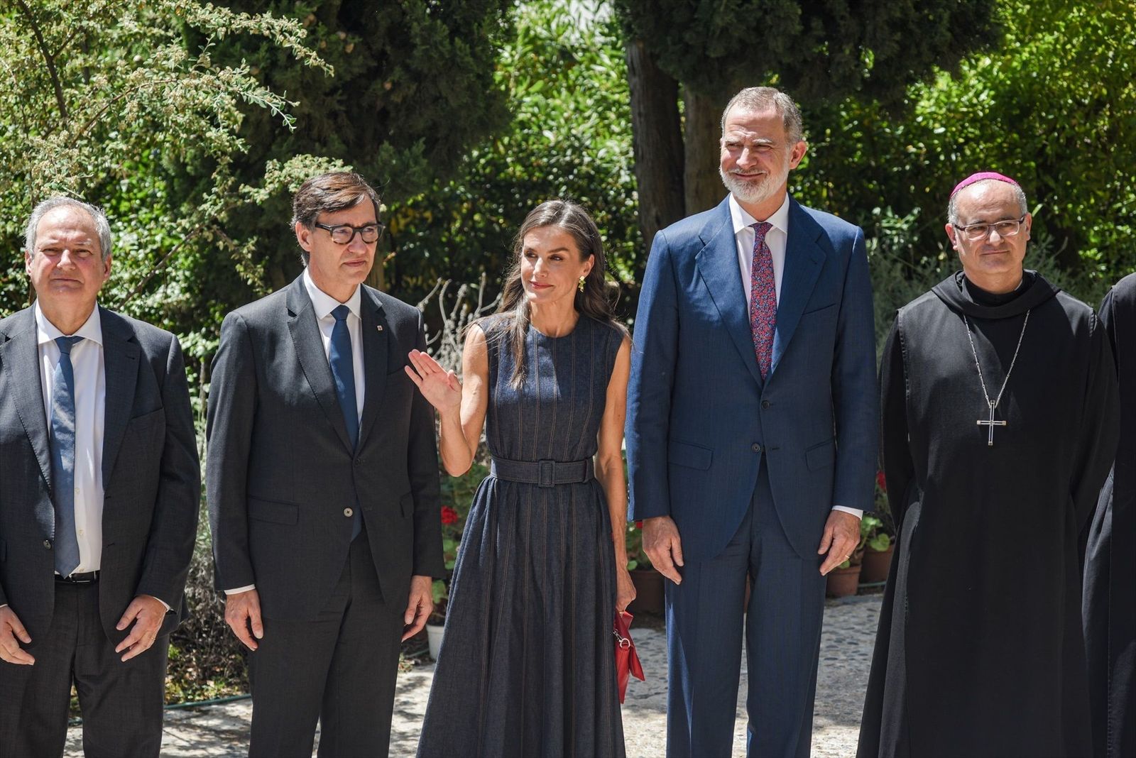El Rey reivindica Montserrat como el "punto de encuentro" de la cultura catalana, española y europea