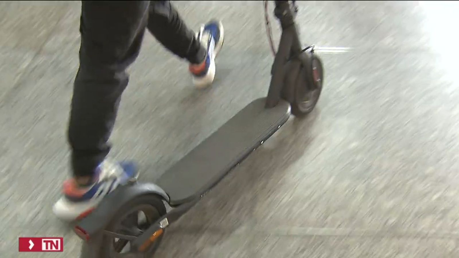 Patinetes prohibidos en el Cercanías