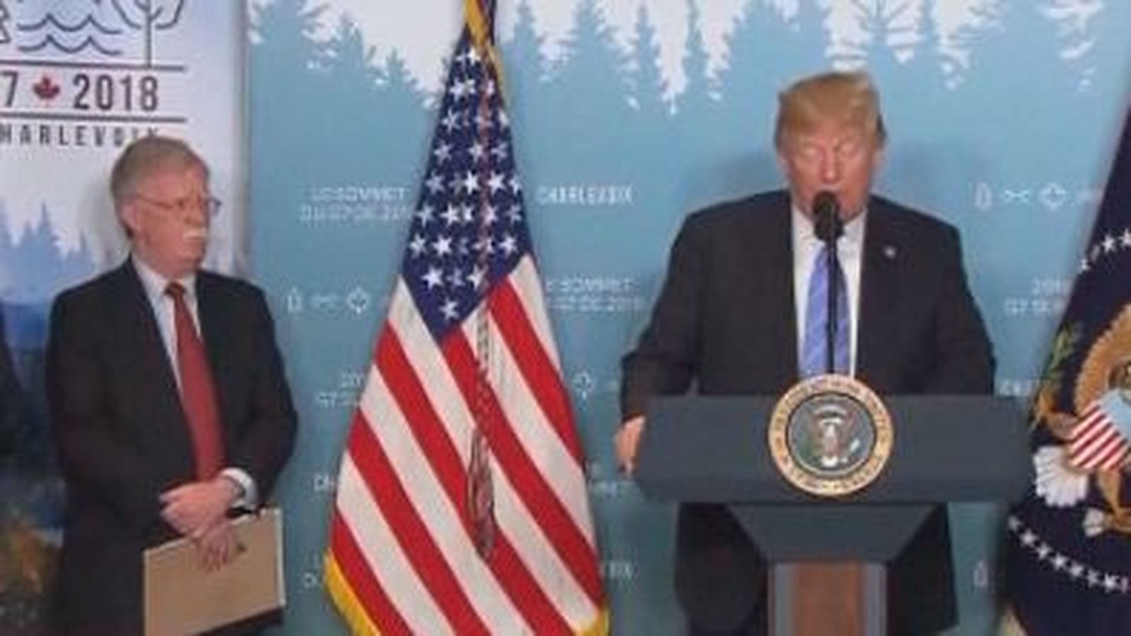 Trump culpa a Canadá por no suscribir el texto del G7 e insulta a Trudeau