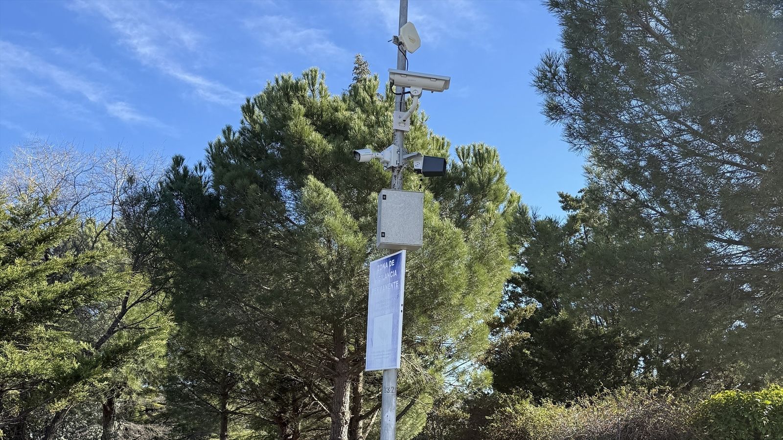 Cámaras de vigilancia en Galapagar