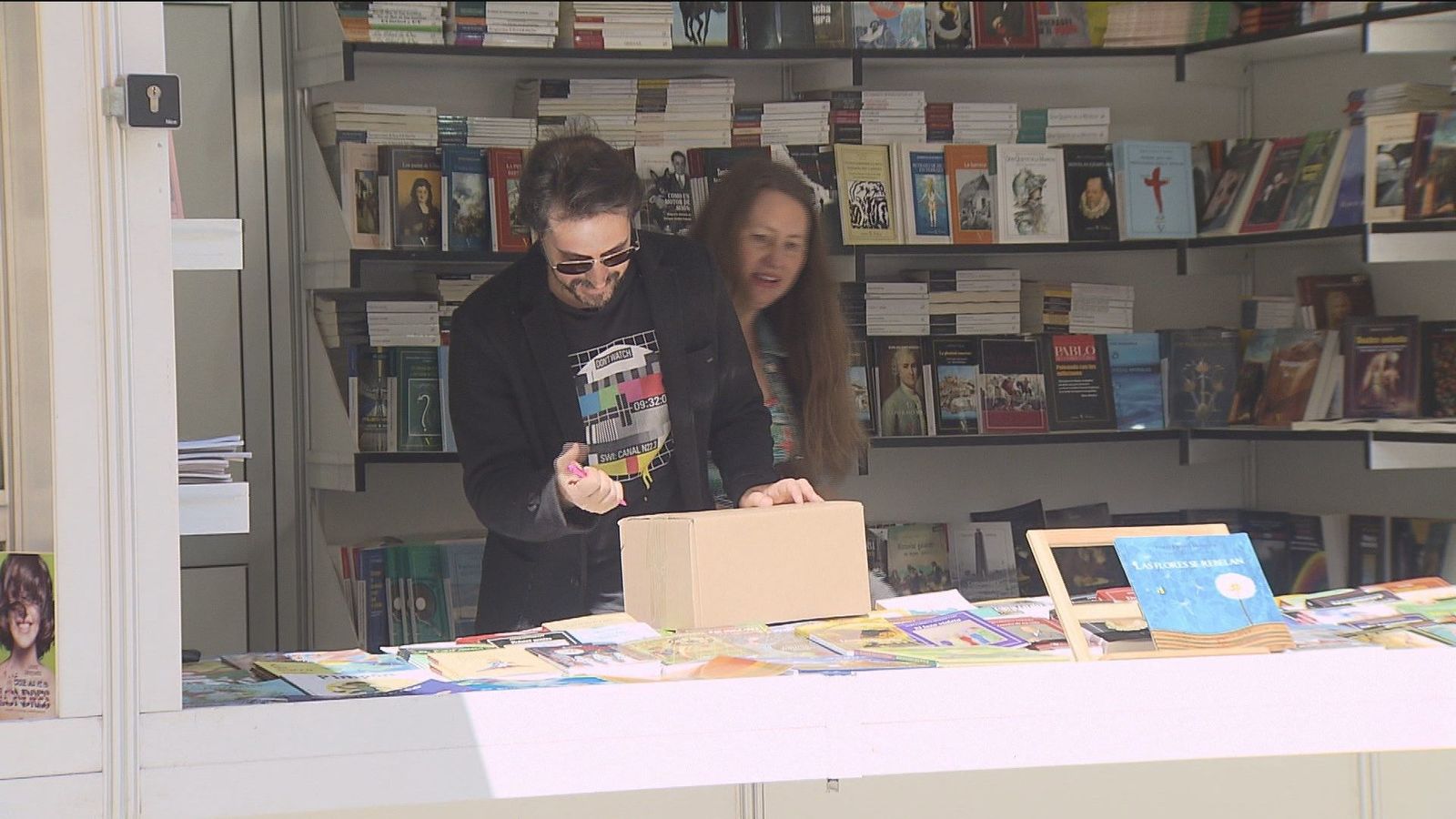 La trastienda de la Feria del libro de Madrid