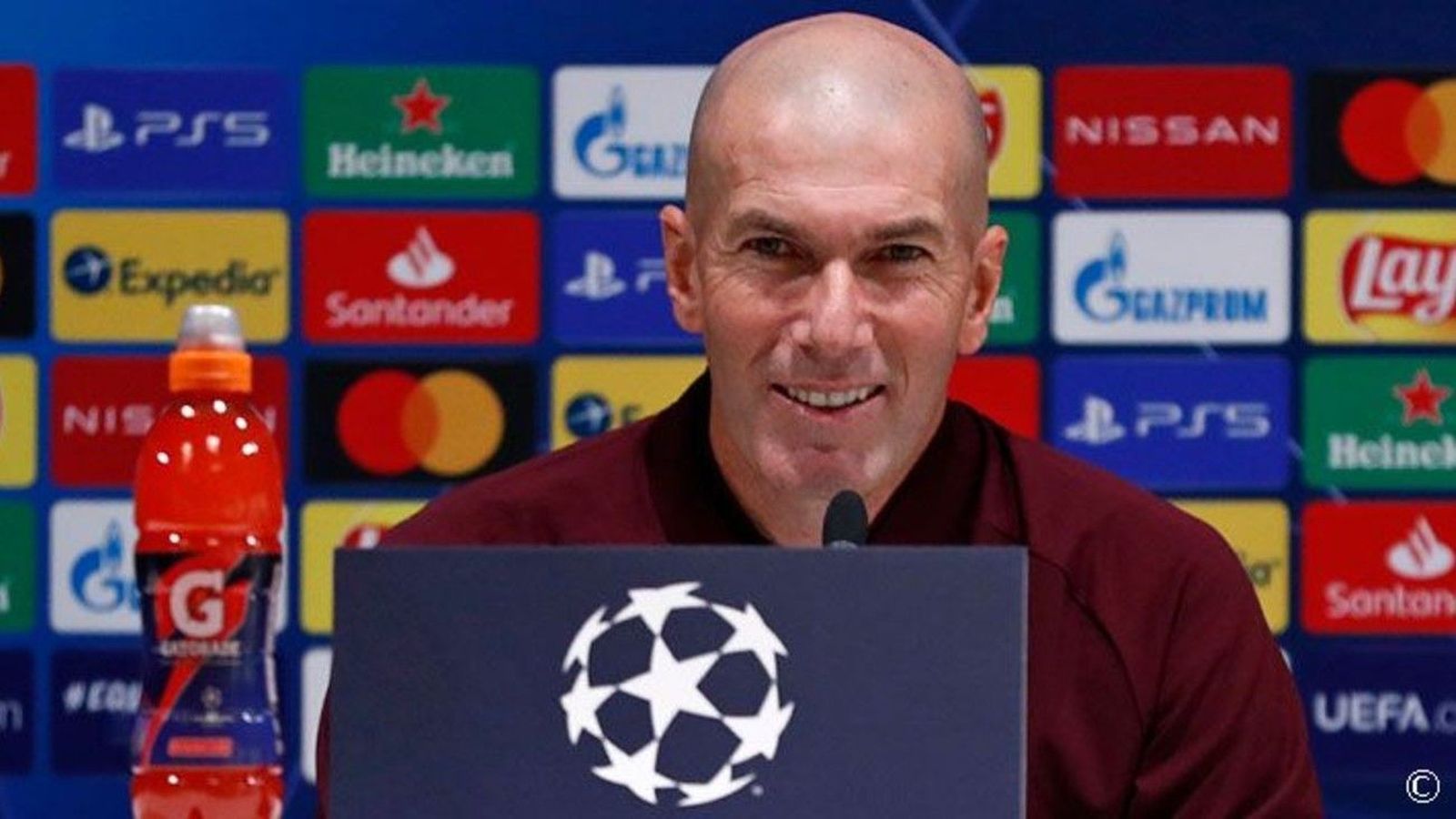 Zidane: "El partido ante el Inter es importante, pero no de riesgo"