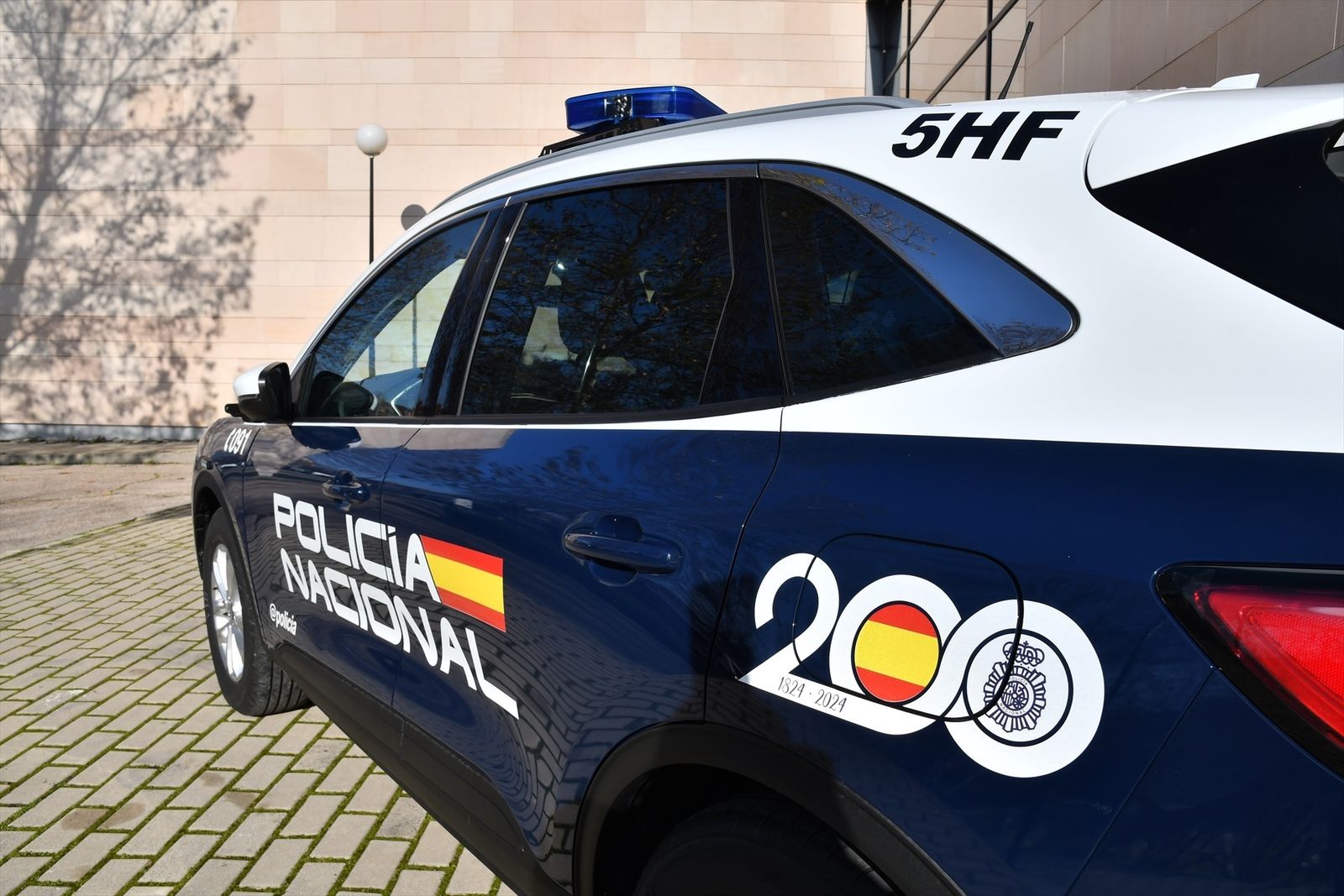 Vehículo de la Policía Nacional