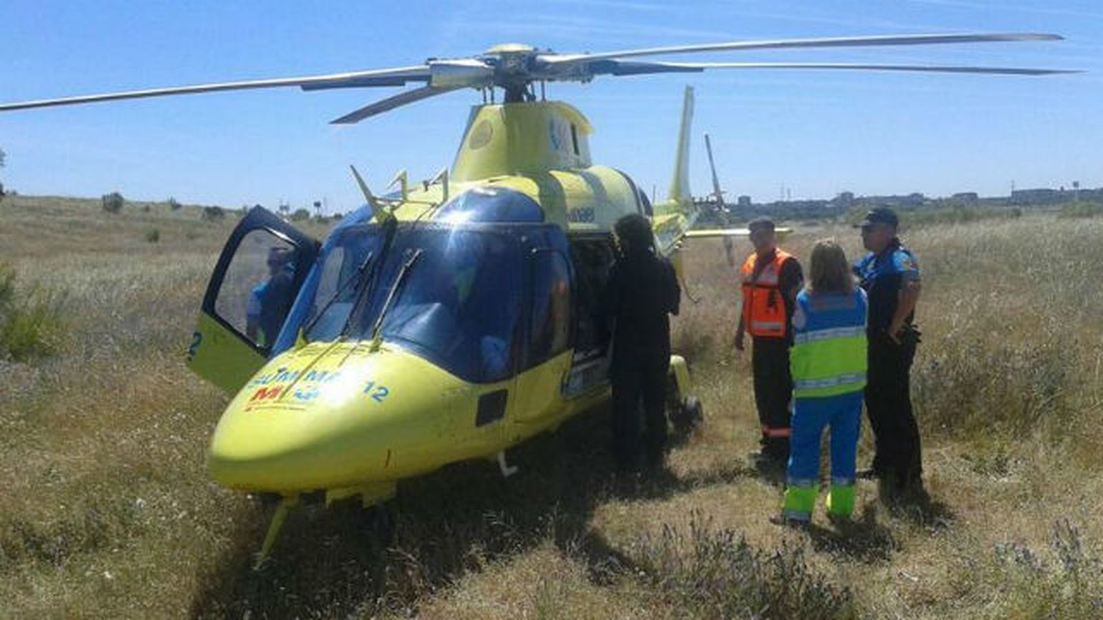 Herido grave un ciclista de 60 años al caerse en un camino en Alcorcón