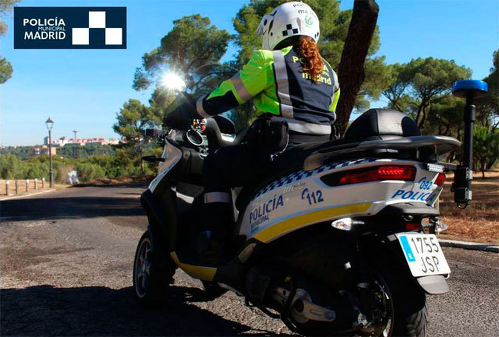 Uno de los nuevas motos de la Policía Municipal de Madrid