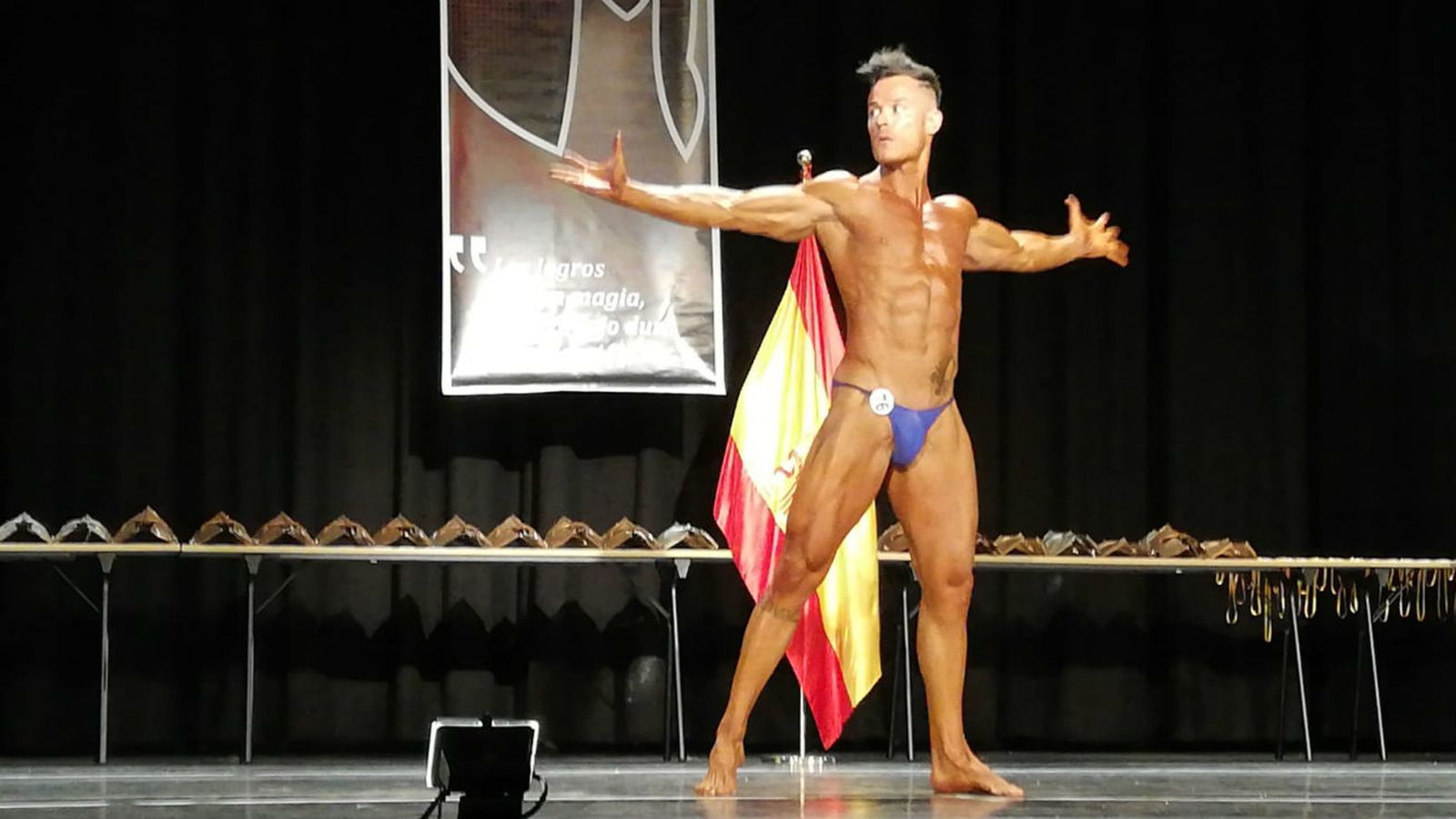 Campeones de España de Culturismo Natural AECN 2019 en Madrid