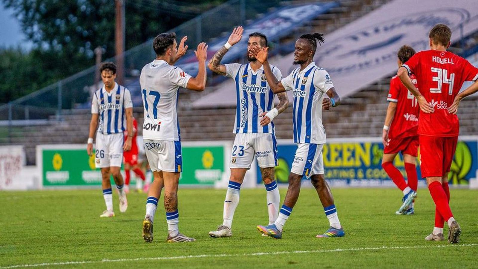 1-1. El Leganés se despide de EEUU con un empate ante el Richmond Kicker