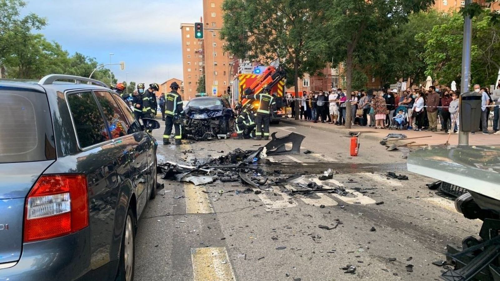 Carabanchel y Vallecas, los distritos con más accidentes de tráfico en Madrid