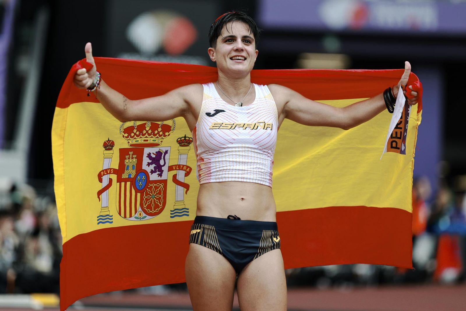 María Pérez, tricampeona del mundo