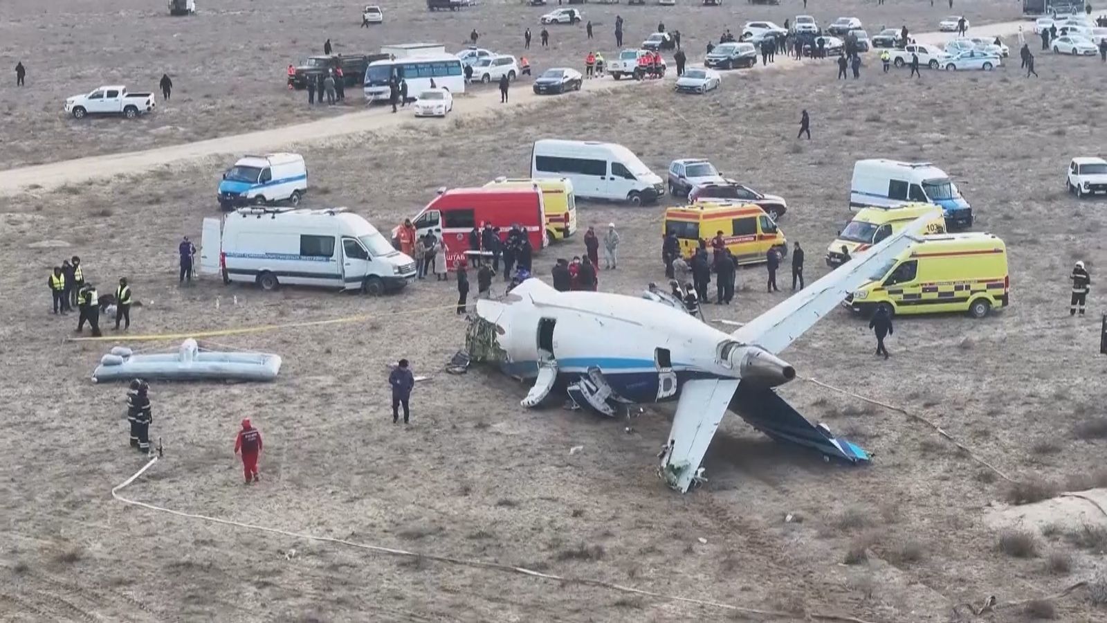 Accidente de avión en Kazajistán