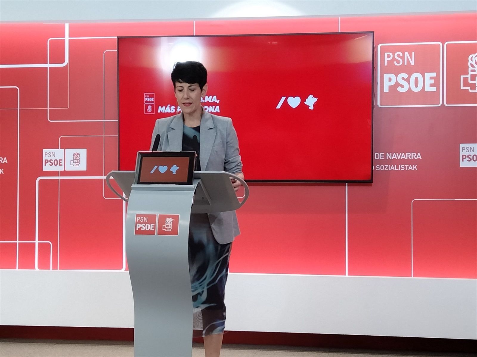 El PSOE se aleja de Bildu en Pamplona tras el 28-M