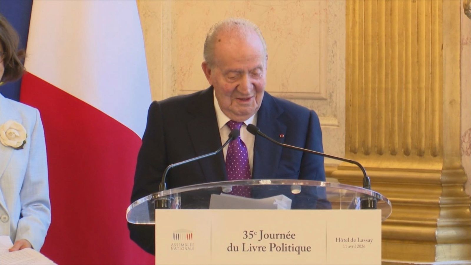 El rey Juan Carlos, premiado en Francia por su libro de memorias: "Nadie es profeta en su tierra"