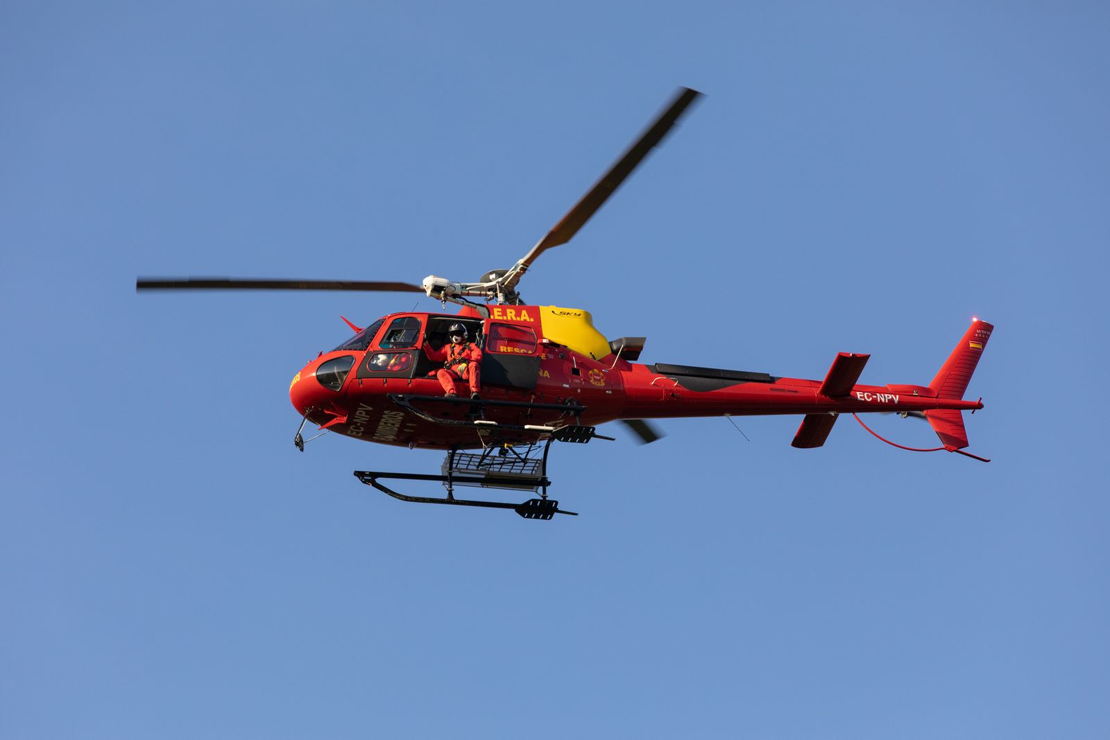 Helicoptero del Gera