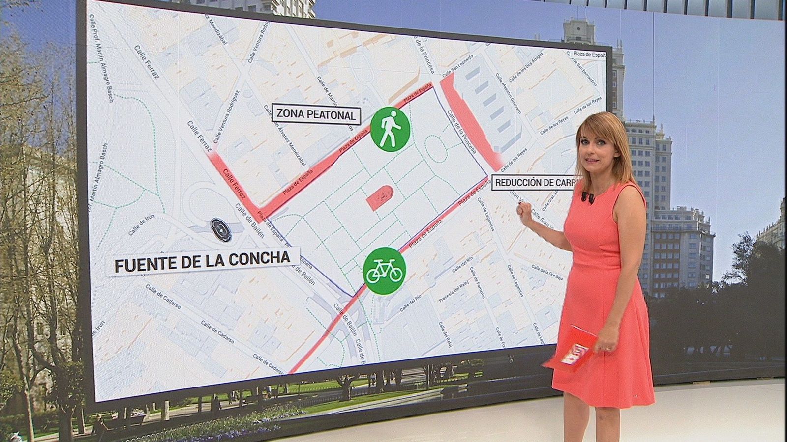 Así se harán las obras de la Plaza de España