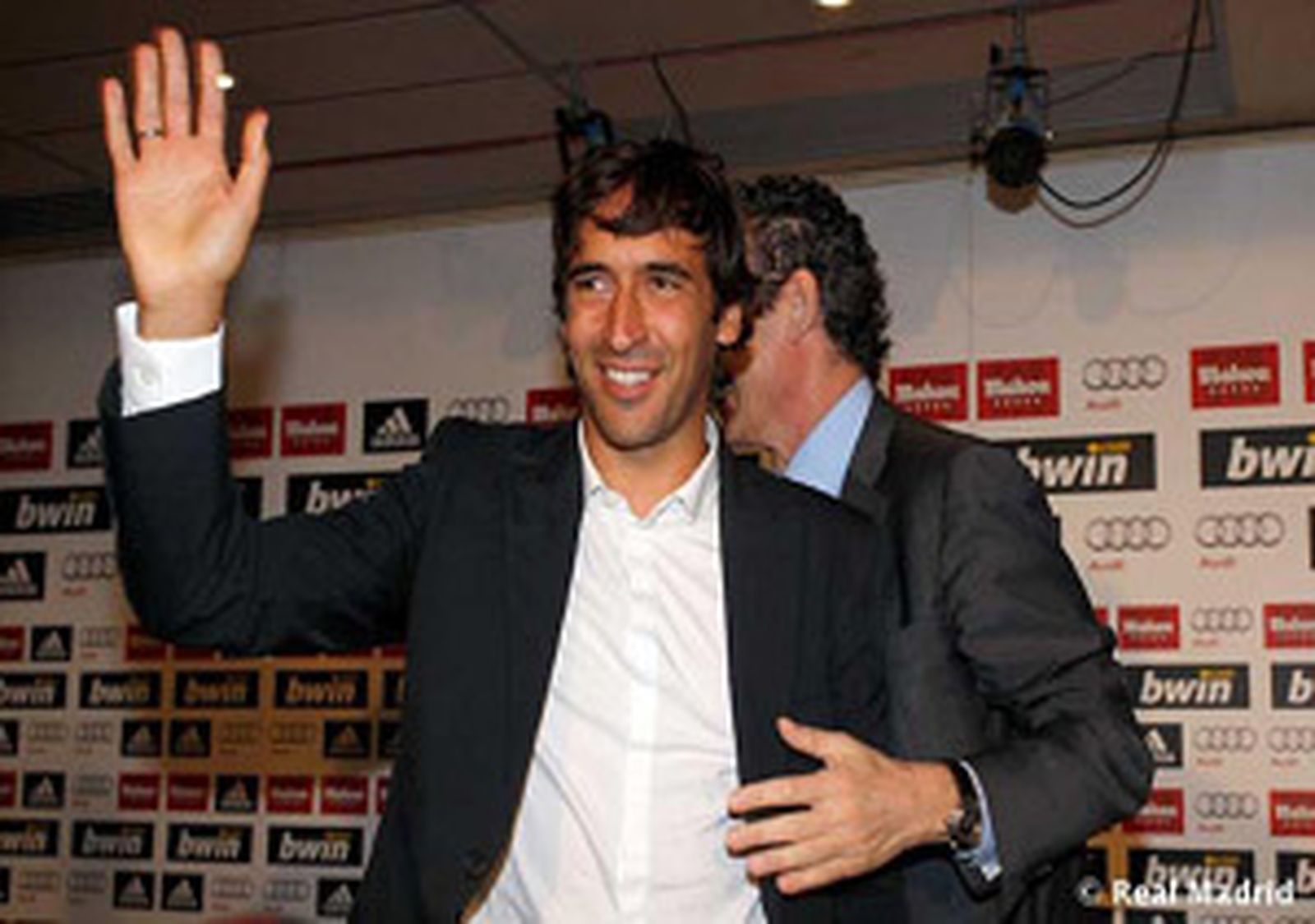 Raúl, en su despedida