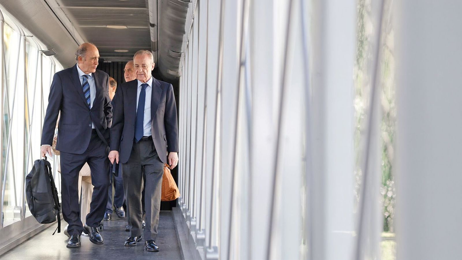 Florentino Pérez visita Ceuta para apoyar a los ceutíes