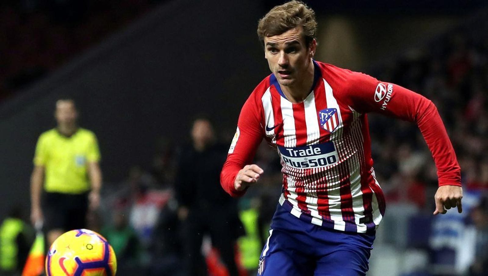 Griezmann durante un encuentro