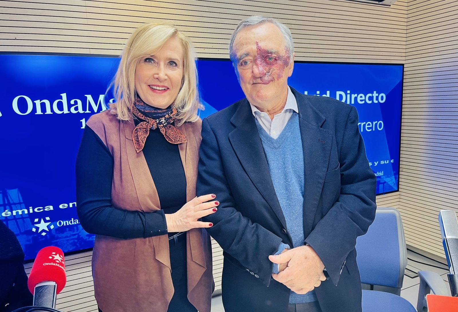 Nieves Herrero y Mariano Barbacid