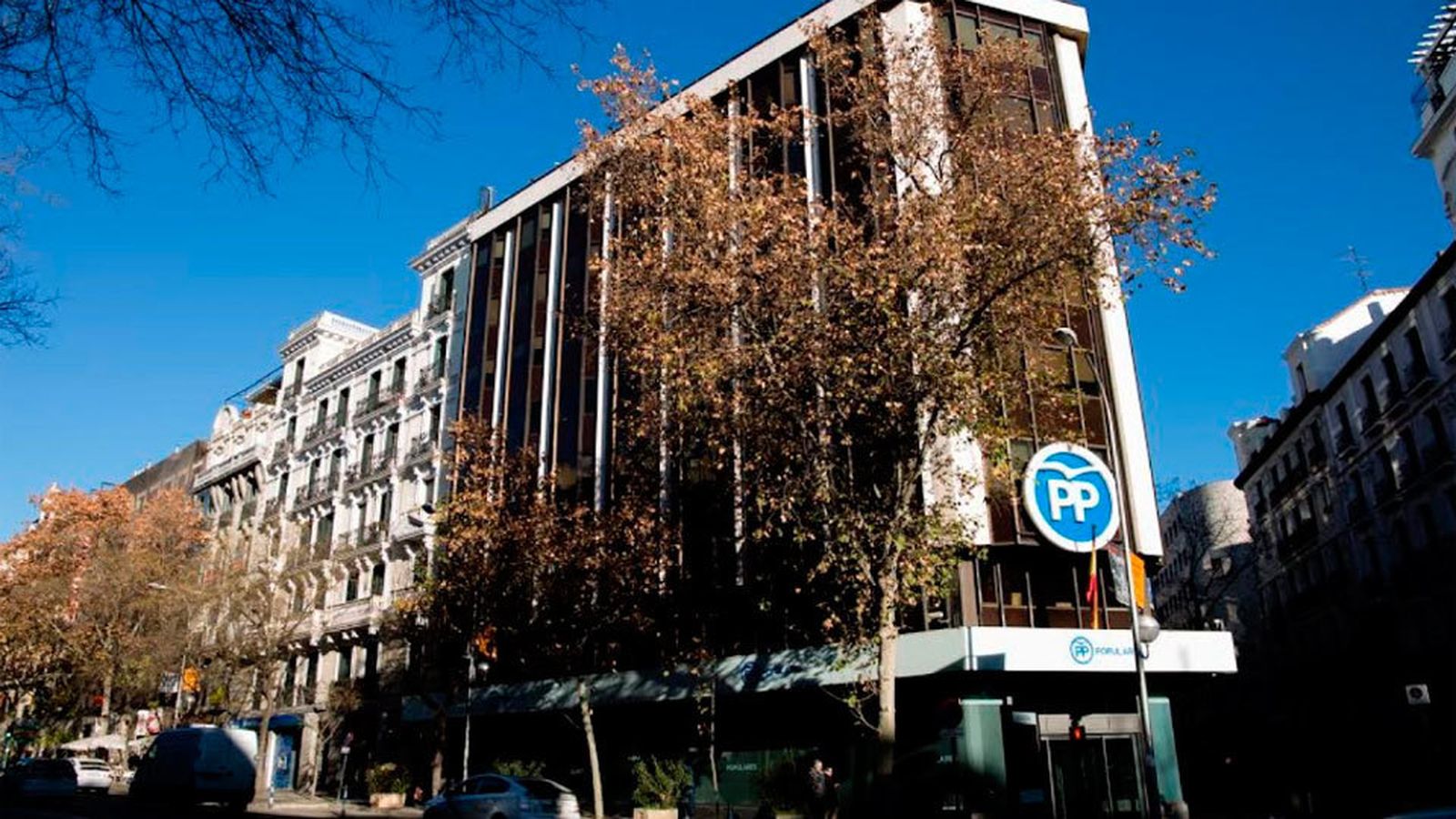Sede del PP en la calle Génova de Madrid