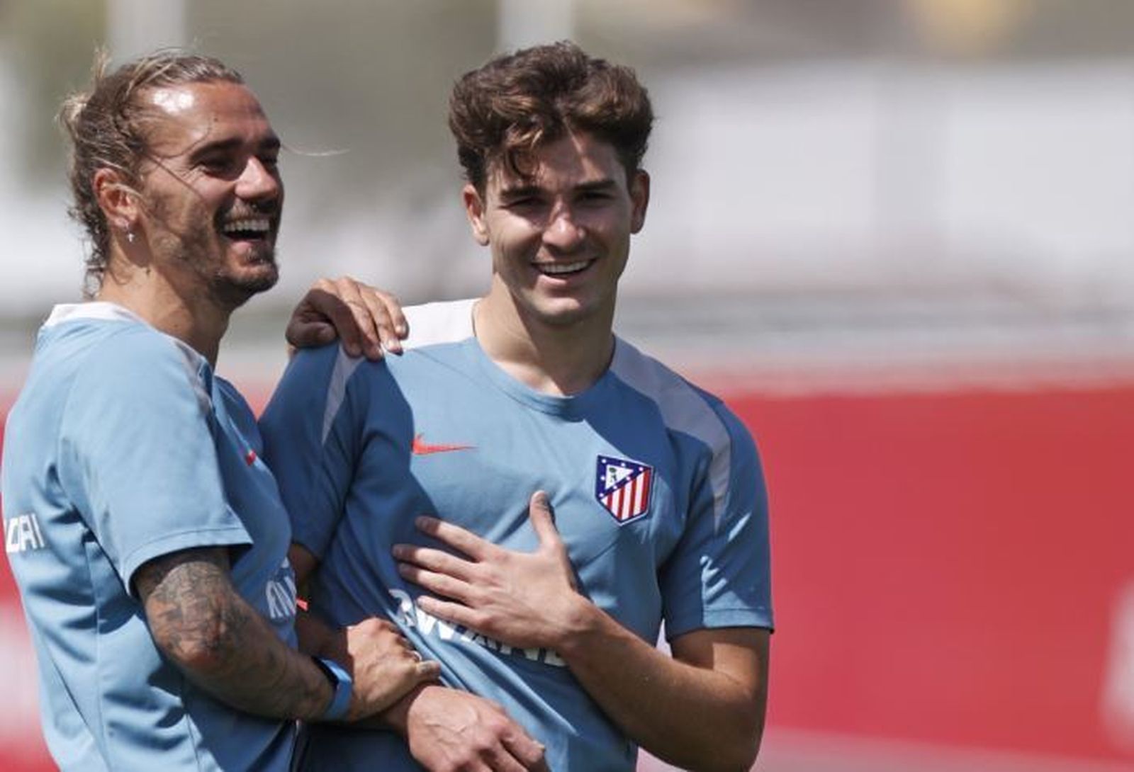 Griezmann y Julián Alvarez