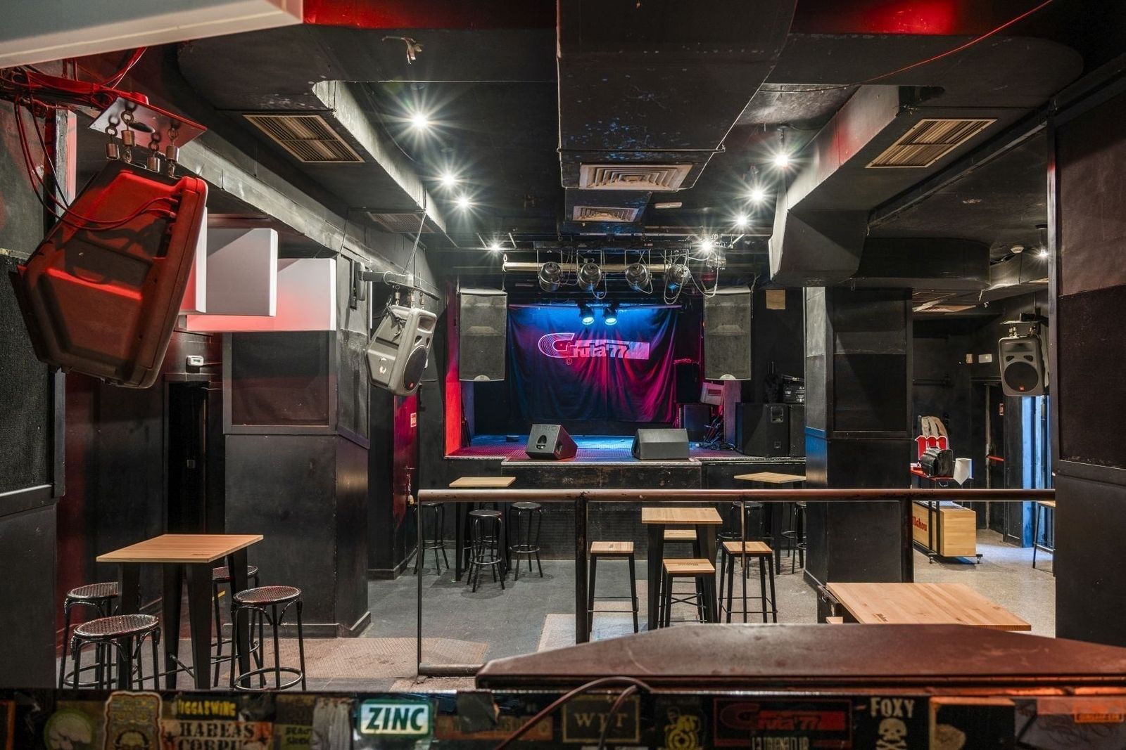 La sala de conciertos Gruta 77 de Carabanchel
