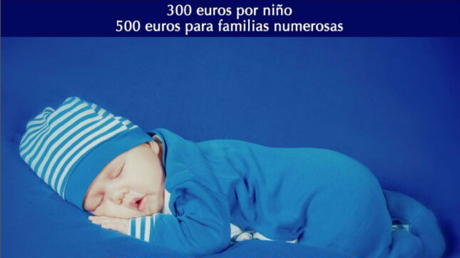 Cheque bebé de Alcorcón