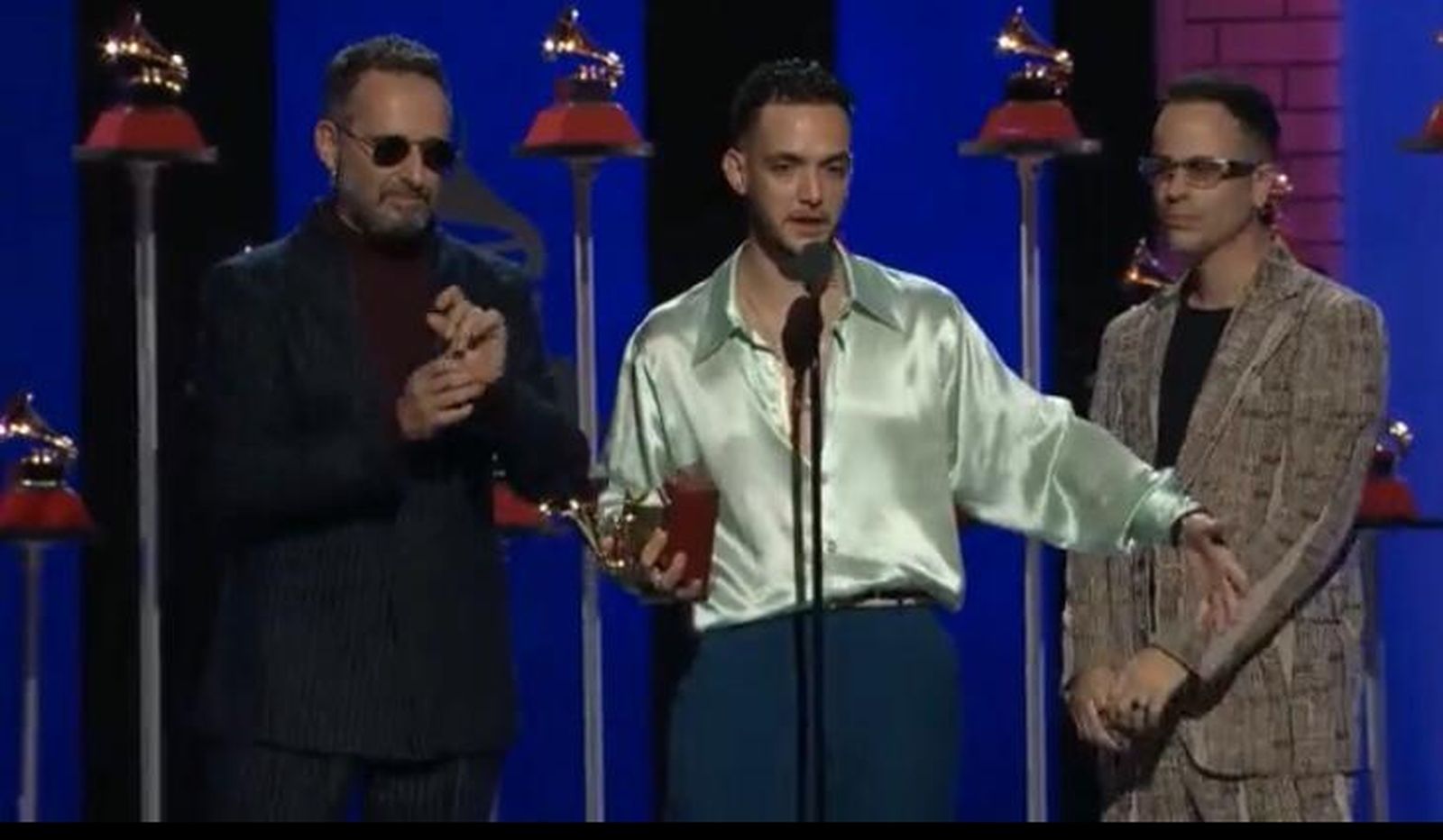C. Tangana en la XXII entrega de los Grammy Latinos