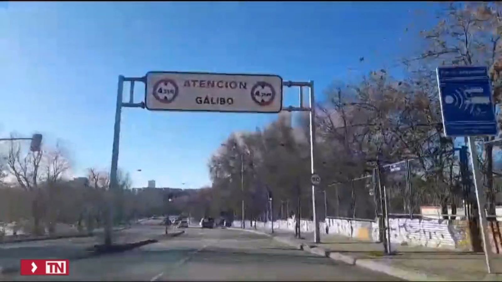 Radar de tramo en Sinesio Delgado