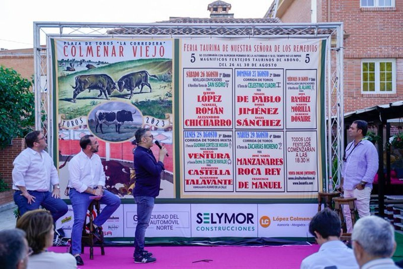 Presentación de la  Feria Taurina de Colmenar