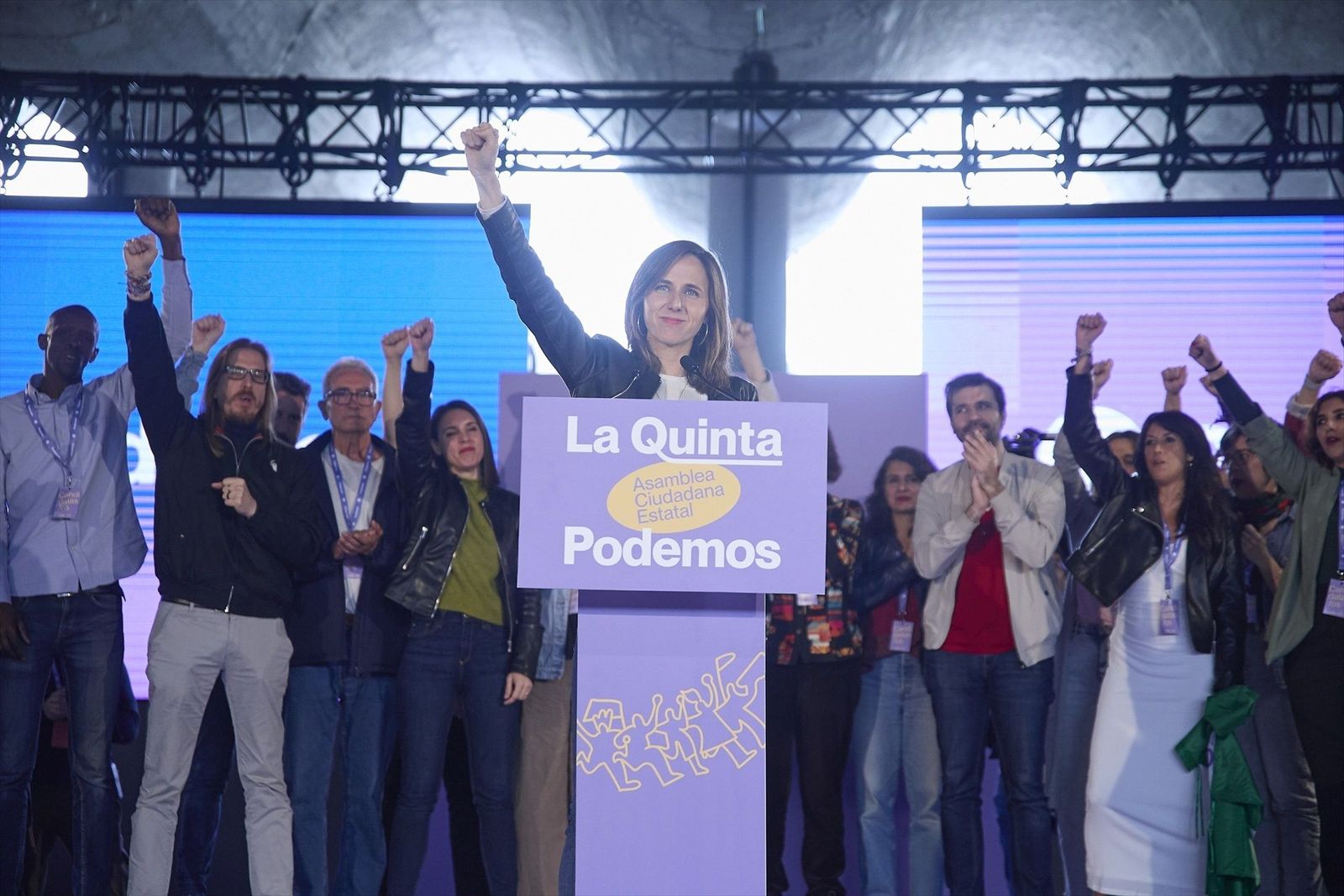 Belarra promete el resurgir de Podemos frente a la izquierda "dócil" de Sumar