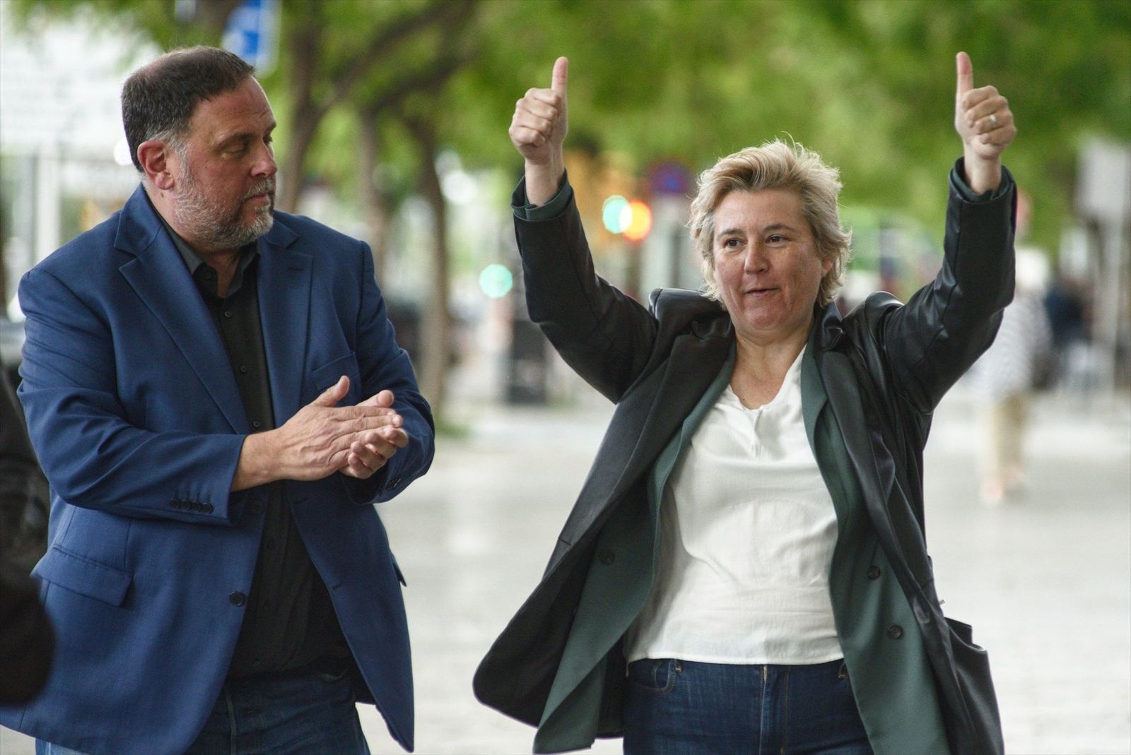 Marta Molina, dirigente de ERC, en libertad tras declarar en la Audiencia Nacional