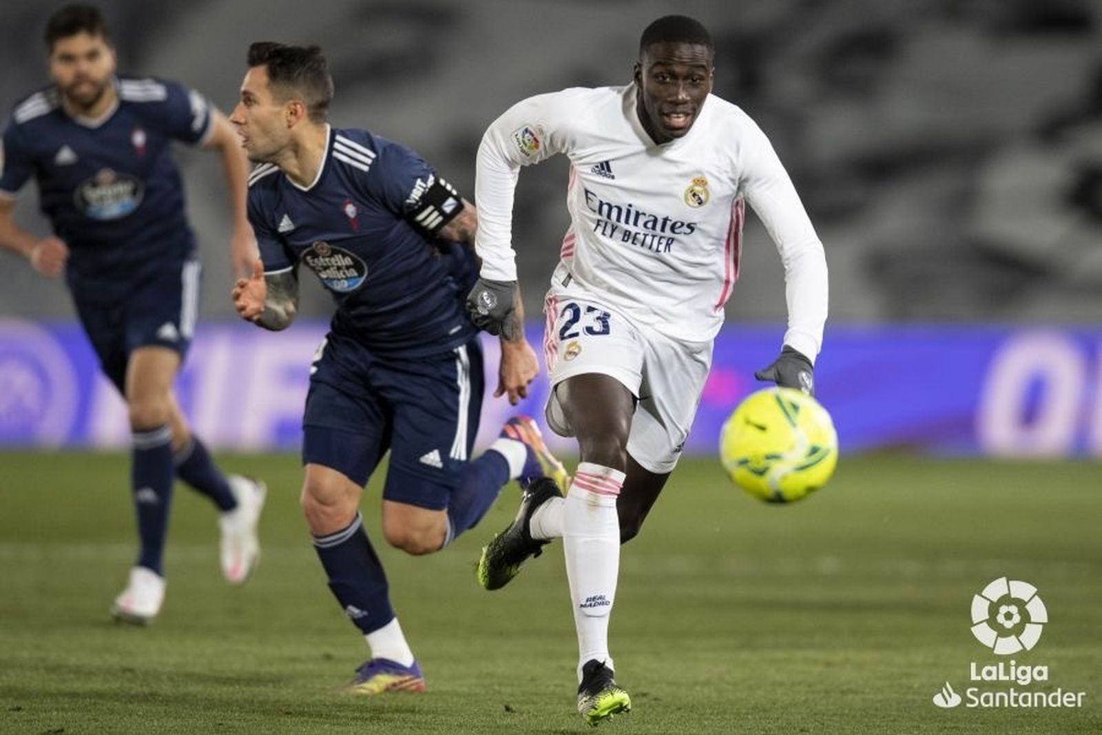 Mendy ante el Celta