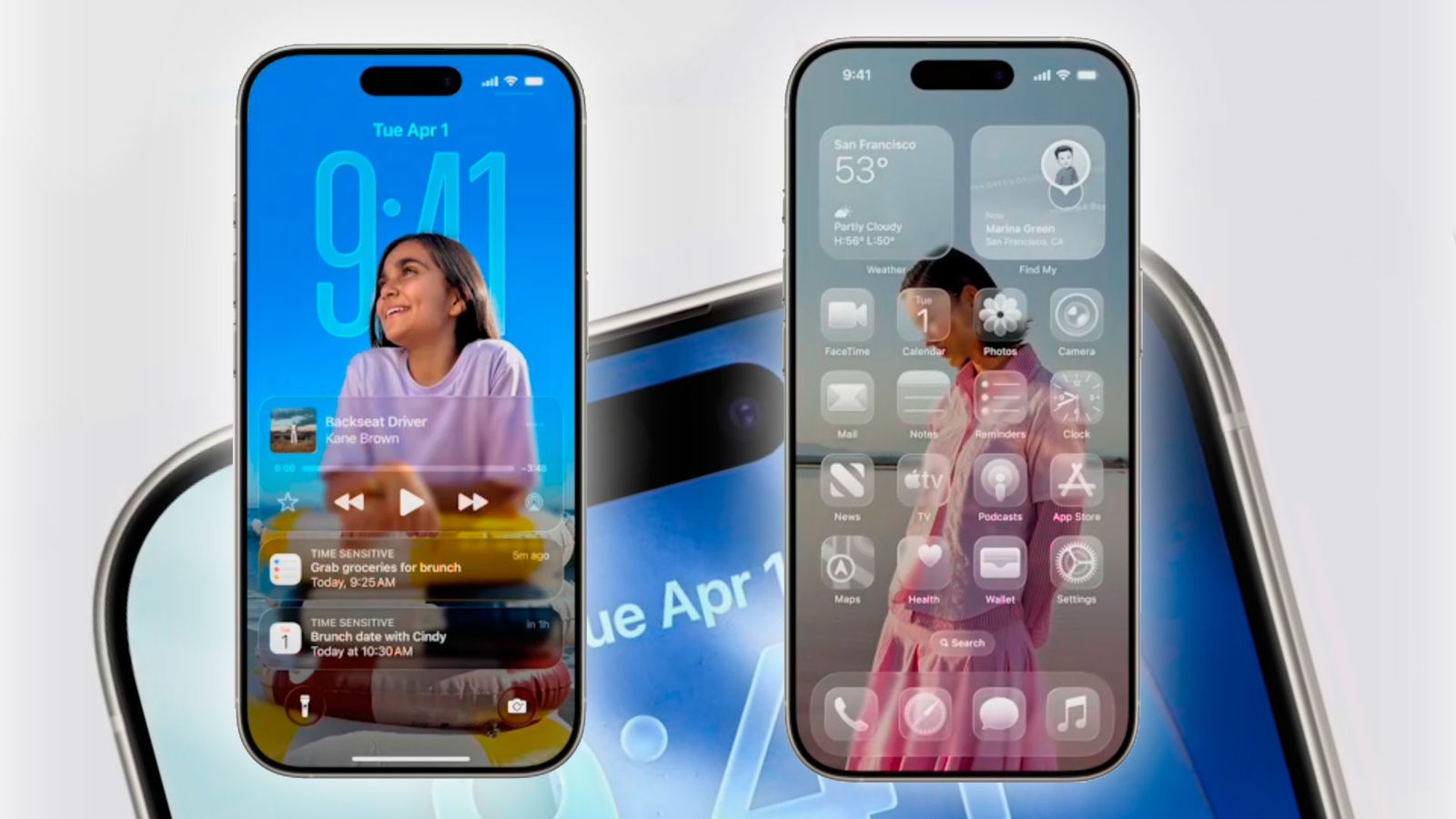 Liquid glass, de Apple