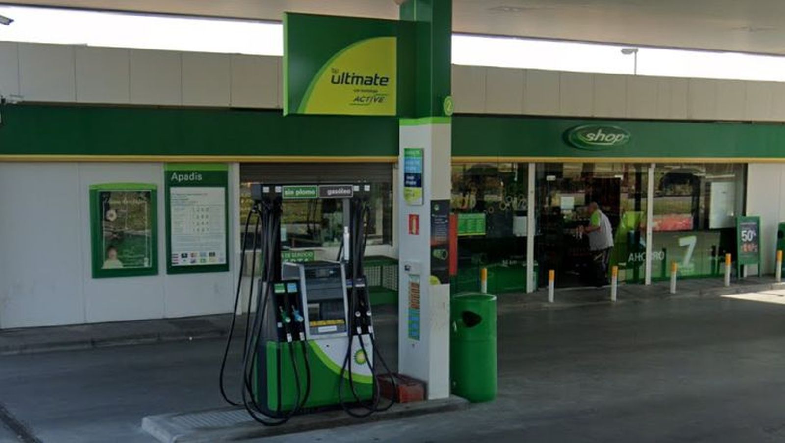 Gasolinera de la entidad Apadis en San Sebastián de los Reyes