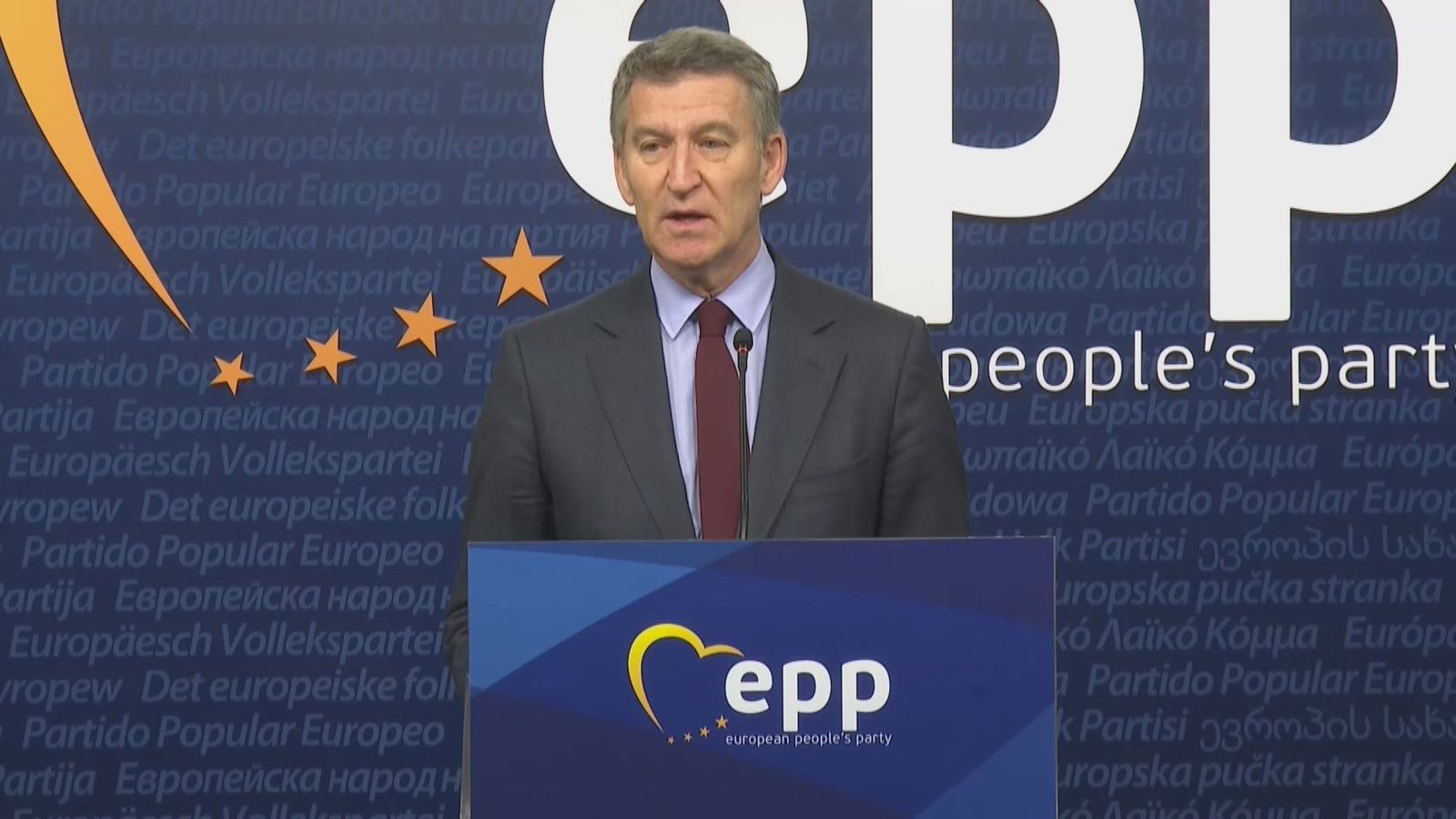 Feijóo califica de “espectáculo” la gestión de Sánchez: “Va al Consejo Europeo sin el respaldo de su Gobierno en Defensa”