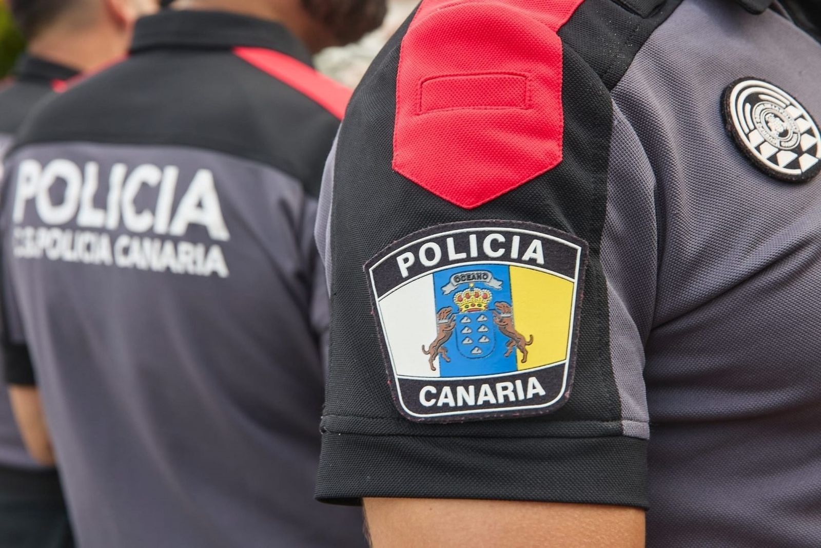 Agentes de la Policía canaria
