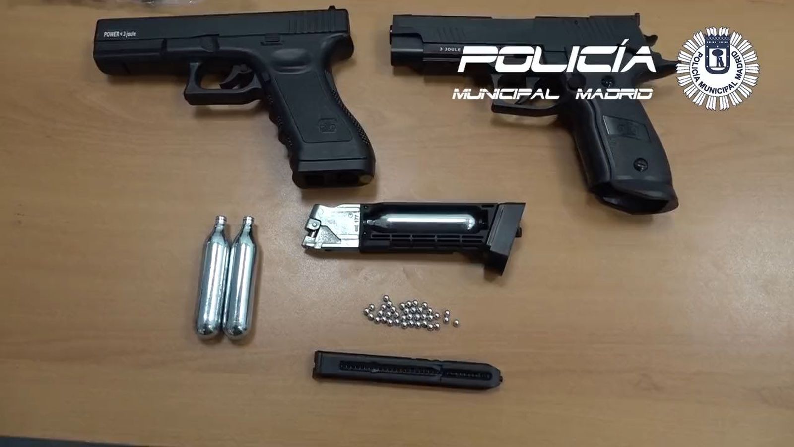 pistolas retiro