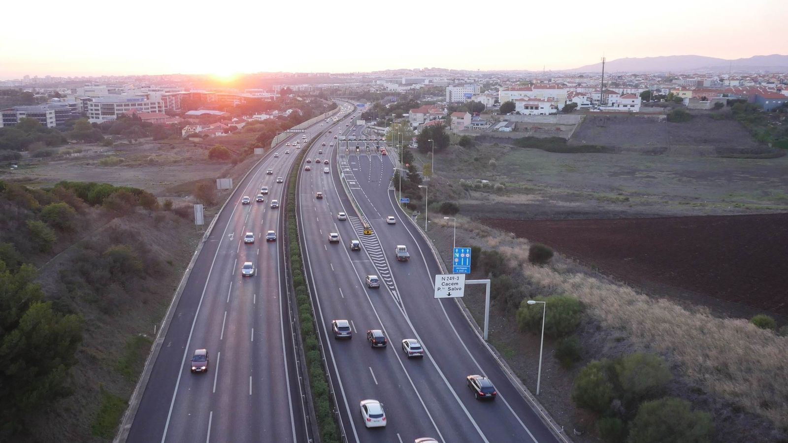 Autopista en Portugal