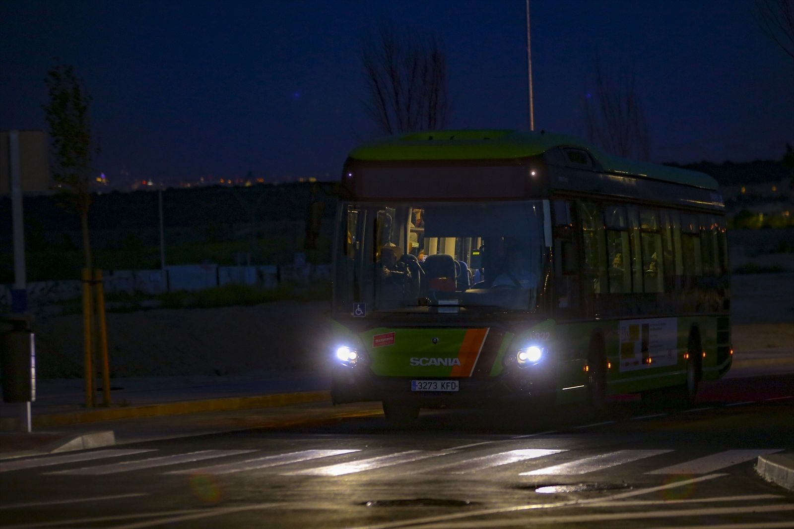 Autobuses nocturnos gratuitos durante las fiestas